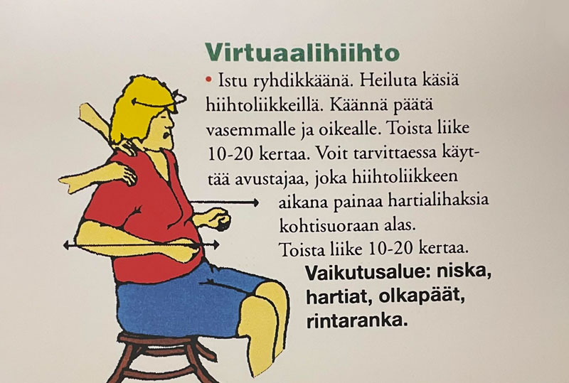 Virtuaalihiihto Kuntoutus Karppinen